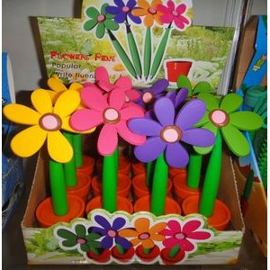 Flower Ballpoint Pen & Mini Pot