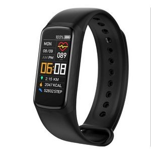 Color Screen Sport Pedometer Heart Rate Fitness Watch