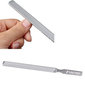 7.1" Stainless Steel Double sided Nail File- Size