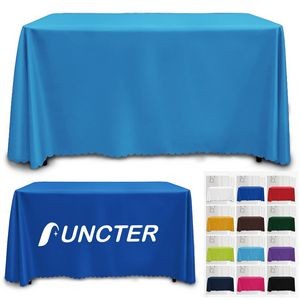 6 FT Table Cover Washable Rectangle Tablecloth For Buffet Table, Parties, Wedding, Festival