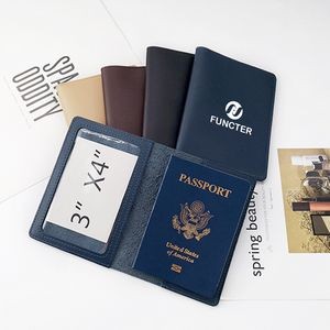 Soft Leather Passport Holder Passport Cover for Travel