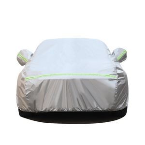 DuPont Oxford Size #3M Silver Weatherproof Car Cover