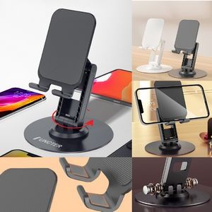 360 Stand Foldable Phone Stand Adjustable Angle Cell Phone Holder Round Base