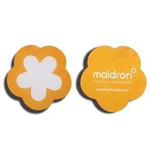 Follow Shaped Full Color Absorbent Coaster