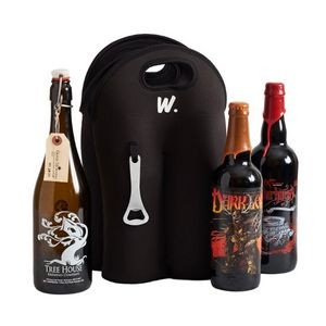 Two Bottles Wine Carrier Tote Bag