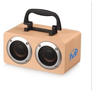 Classic Wooden Wireless Speaker Support TF Card