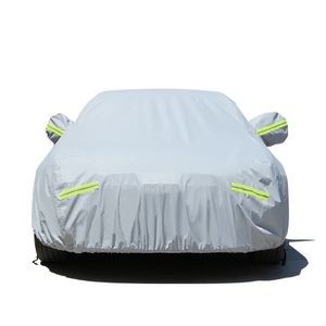 PEVA Size #3M Silver Weatherproof Car Cover