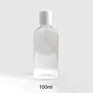 3.5 Oz. Hand Sanitizer Bottle w/Dics Cap Lid (100 ML)