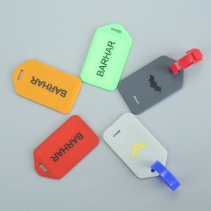 Colorful Luggage Tag Set for Travel & Suitcases
