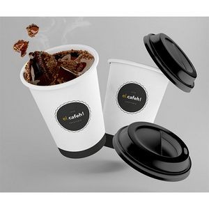 Disposable Paper 20 OZ Coffee Cup with Lid