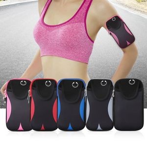 6.8 Inch #L Multi functional Outdoor Sports Water Resistant Neoprene Cellphone Armband