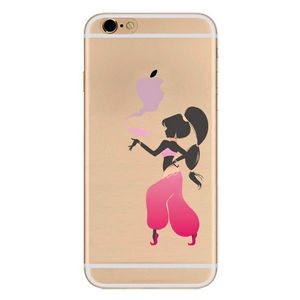 Girl Transparent Phone Case For Smart Phone