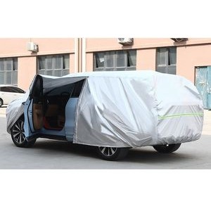 DuPont Oxford Size #2M Silver Weatherproof Car Cover