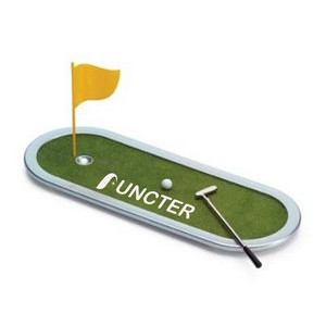 Mini Metal Tabletop Golf Game Set