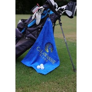16"x 25" Diamond Collection Golf Towel w/ Corner Grommet