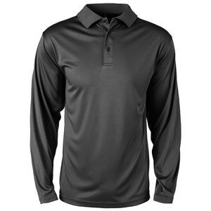 Men's Contour Long Sleeve Polo Shirt