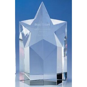 Superstar Crystal Award (5 3/4")