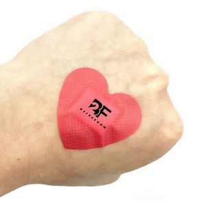 Heart Shaped Waterproof Adhesive Bandages