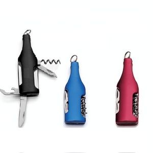 Multifunctional bottle opener keychain
