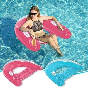 Inflatable Pool Floats Hammock, Water Hammock Lounges, Multi-Purpose Swimming Pool Accessories(Saddl