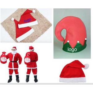 Christmas Hat, Santa Claus Caps, Elf Hat