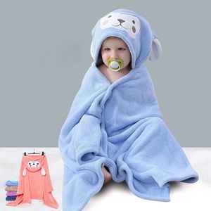 Children Hooded Beach Towel, baby bath robe wrap