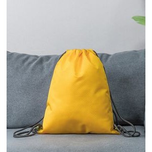 Double Shoulder Drawstring Beam Waterproof Bag