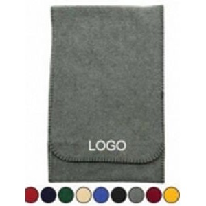 Fleece Scarf with Embroidery Logo