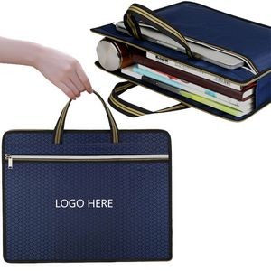 Functional Portable Document Bag for Business Use