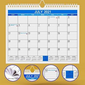 Custom Monthly Desk Pad Calendar or Wall Calendar