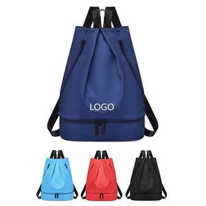 Gym and Travel Backpack with Separate Wet/Dry Compartment