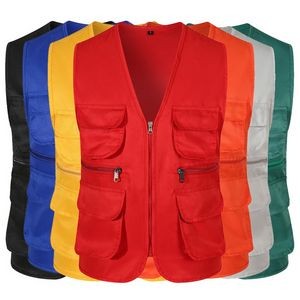 Multi-pocket Fishing Vest