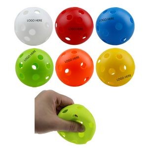 26-Hole EVA Pickle Ball for Indoor and Outdoor Fun