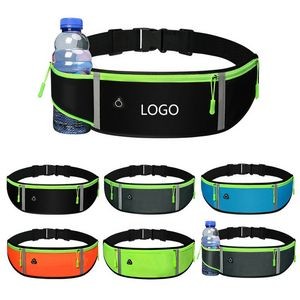 Reflective Sports Running Waist Belt for Safety and Visibility