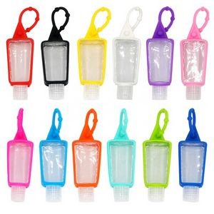 30ml Hand Sanitizer Containers w/Silicone Protector Hanger