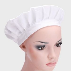 White Chef Hat Cloth Cap