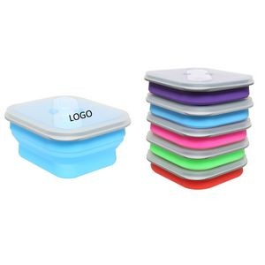 Collapsible Silicone Food Storage Container