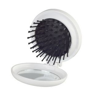 Pocket Hair Comb with Mirror