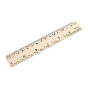 6 inches Wood Straight Ruler