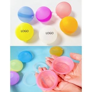 Colorful Water Play Silicone Balls for Summer Fun