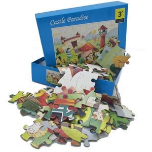 50-Pieces Custom Full-Color Jigsaw Puzzle