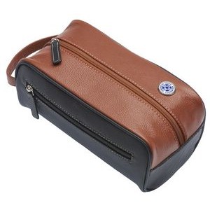 Mesa Leather Travel Shave Kit