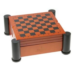 Executive Game Center w/Checkers and Chess