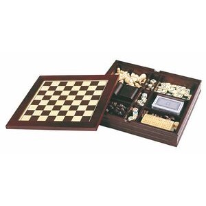 Executive 7-in-1 Wooden Game Set