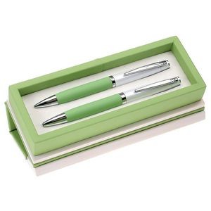 Pastel Green Ball Pen and Pencil Set