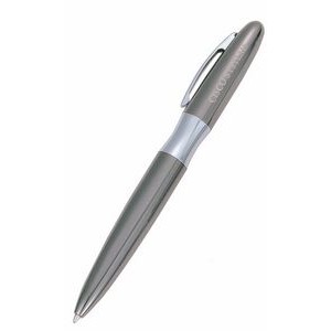 Gunmetal Gray Two-In-One Stylus and Ballpoint Pen