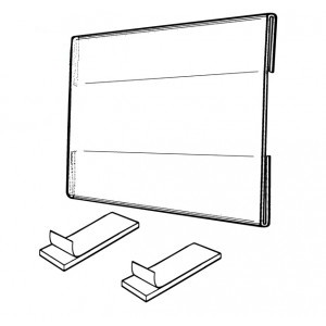 Acrylic Certificate Frame/Holder (11"x8 1/2")