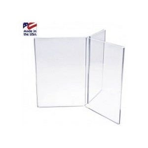 Six Sided Styrene Table Tent (4"x9")