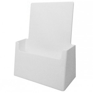 White Affordable Wall/Counter Holder (6"x9")