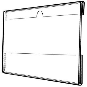 Large Wall Picture Frame w/Notch (17"x11")